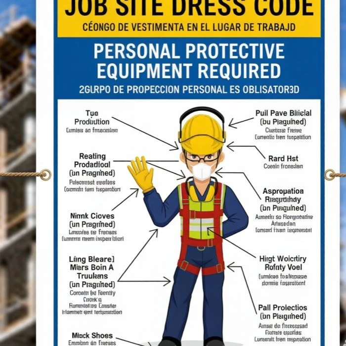 Construction Safety Site Sign